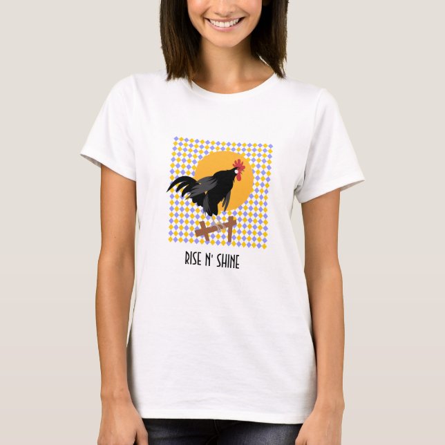 T-shirt Le coq indique (Devant)