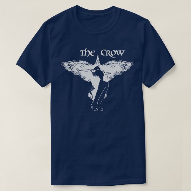 T-shirt Le Corbeau blanc (Design devant)