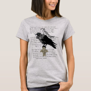T-shirt Le Corbeau d'Edgar Allan Poe