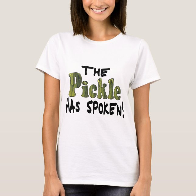 T-shirt Le Cornichon Parlant (Devant)