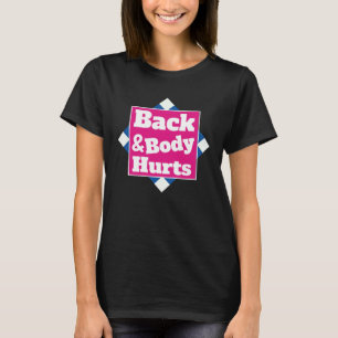 T-shirt Le corps arrière blesse le citation entraînement G