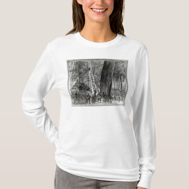 T-shirt Le corps de Jean Paul Marat (Devant)