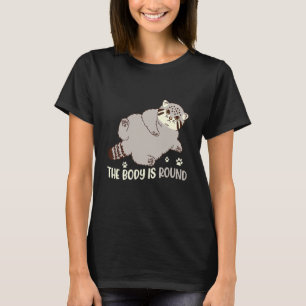 T-shirt Le Corps Est Pallas Rond Chat Cute Pallas Chat