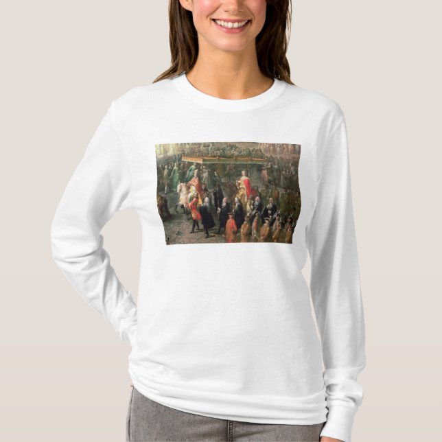 T-shirt Le cortège de couronnement de Joseph II (Devant)