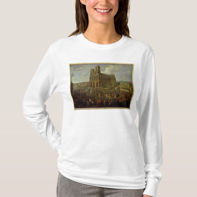 T-shirt Le cortège du Roi Louis XV (Devant)