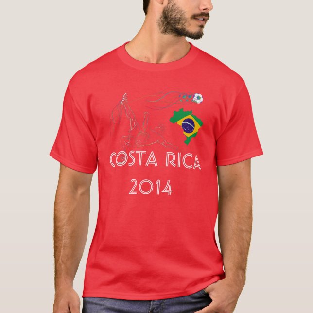 T-SHIRT LE COSTA RICA 2014 (Devant)