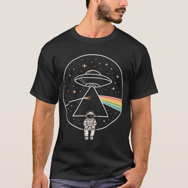 T-shirt Le côté obscur de l'Univers (Devant)
