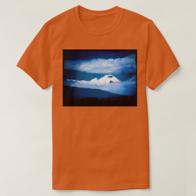 T-shirt Le Cotopaxi Est Beau Et Dangereux (Design devant)