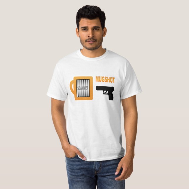 T-shirt Le coup de fusil d'escroc (Devant entier)