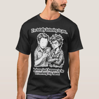T-shirt Le couple "Je jure que je n'ai pas fait ça" - Le z