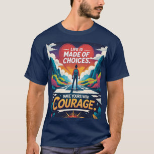 T-shirt Le courage