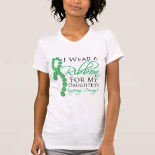 T-shirt Le courage de inspiration de la fille - Cancer de