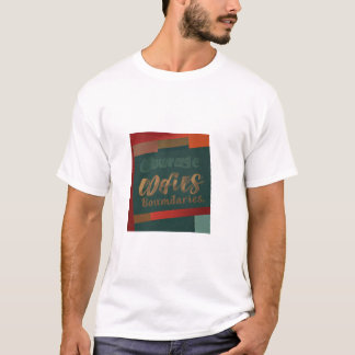 T-shirt Le courage défie les limites