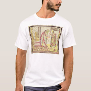 T-shirt Le couronnement de Montezuma II