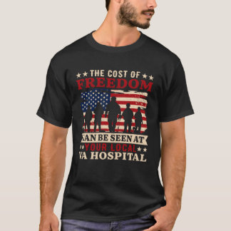 T-shirt Le Coût De La Liberté Peut Être Vu