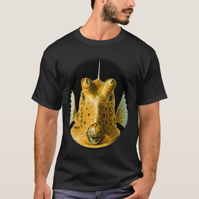 T-shirt Le Cowfish Long-à cornes (Devant)
