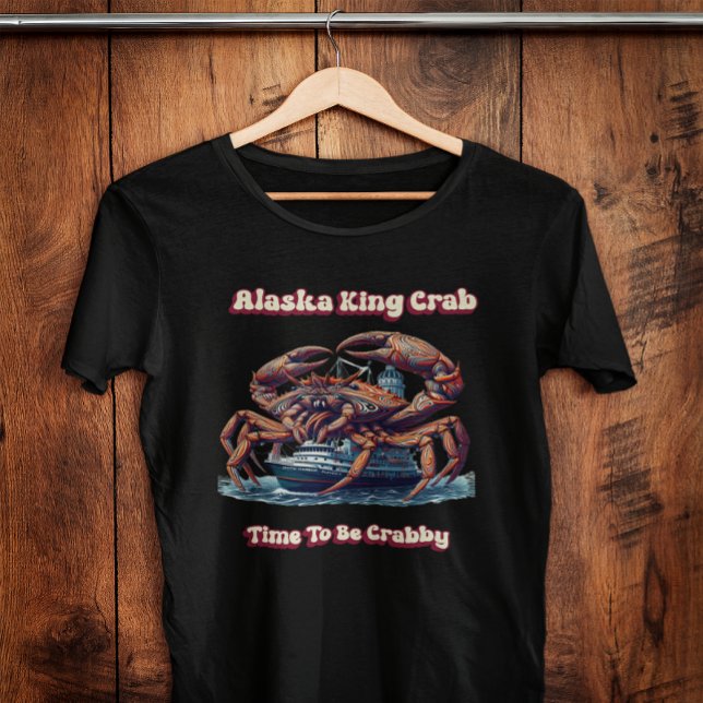 T-shirt Le Crabe du roi de l'Alaska (Créateur téléchargé)