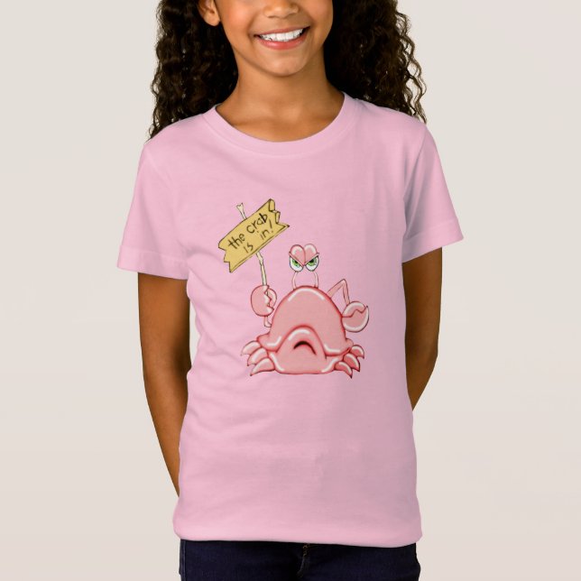 T-Shirt Le crabe est dans (Devant)
