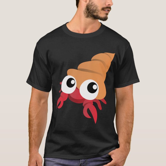 T-shirt Le Crabe Hermite Heureux (Devant)