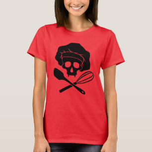 T-shirt Le crâne de Baker avec Toque