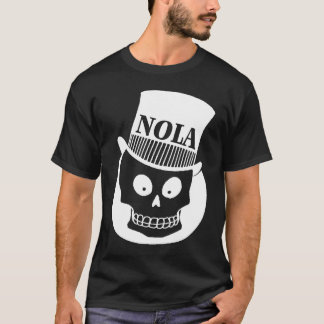 T-shirt Le crâne de Nola au chapeau supérieur