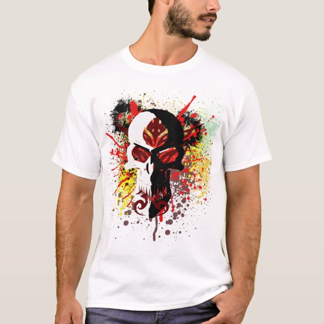 T-shirt Le Crâne du diable (Devant)