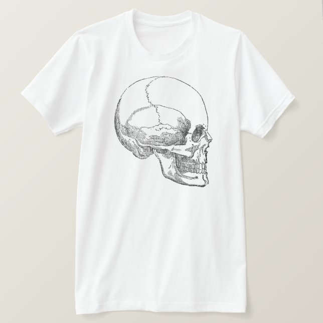 T-shirt Le crâne du pauvre Yorick (Design devant)