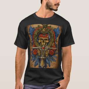 T-shirt Le crâne Memento Mori