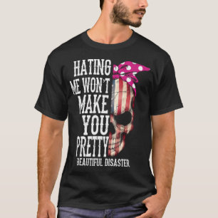 T-shirt Le Crâne Qui Me Déteste Ne Vous Rendra Pas Assez E