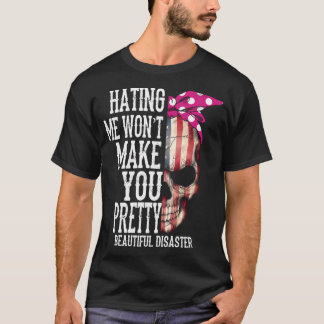 T-shirt Le Crâne Qui Me Déteste Ne Vous Rendra Pas Assez E