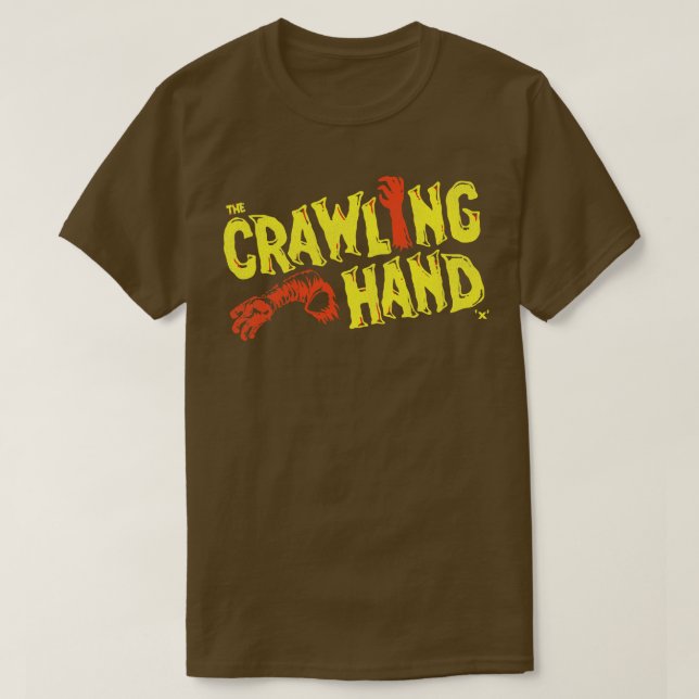 T-shirt Le Crawling Hand 60s Cult Classic Horror Film (Design devant)