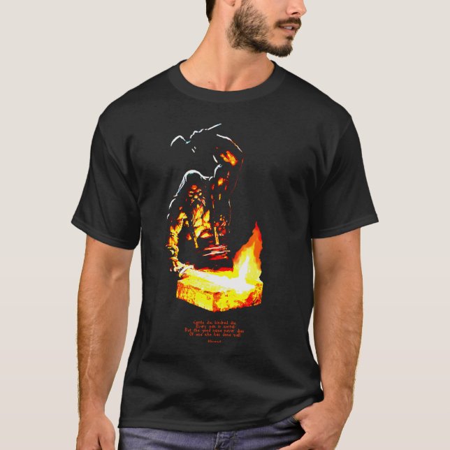 T-shirt Le Credo du Viking (Devant)