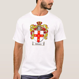 T-SHIRT LE CREST DE FAMILLE D'ADAMS - MANTEAU D'ADAMS DES