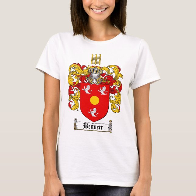 T-SHIRT LE CREST DE FAMILLE DE BENNETT - MANTEAU DE (Devant)