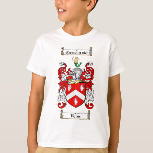 T-SHIRT LE CREST DE FAMILLE DE BYRNE - MANTEAU DE BYRNE