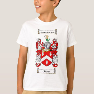 T-SHIRT LE CREST DE FAMILLE DE BYRNE - MANTEAU DE BYRNE