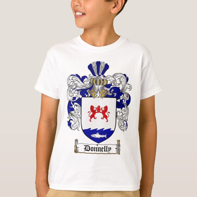T-SHIRT LE CREST DE FAMILLE DE DONNELLY - MANTEAU DE (Devant)