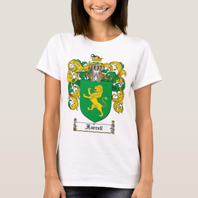 T-SHIRT LE CREST DE FAMILLE DE FARRELL - MANTEAU DE (Devant)