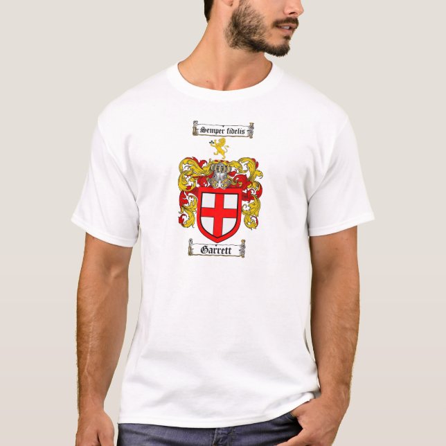 T-SHIRT LE CREST DE FAMILLE DE GARRETT - MANTEAU DE (Devant)