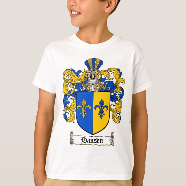 T-SHIRT LE CREST DE FAMILLE DE HANSEN - MANTEAU DE HANSEN (Devant)