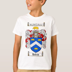 T-SHIRT LE CREST DE FAMILLE DE HARRIS - MANTEAU DE HARRIS