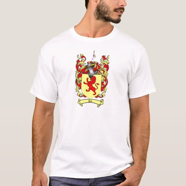 T-SHIRT LE CREST DE FAMILLE DE LEE - MANTEAU DE LEE DES (Devant)
