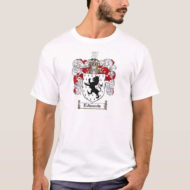 T-SHIRT LE CREST DE FAMILLE D'EDWARDS - MANTEAU D'EDWARDS (Devant)