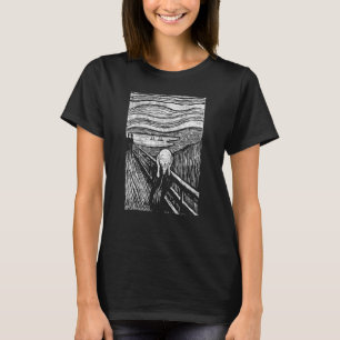 T-shirt Le Cri Célèbre Par Munch Artist Peinture vintage