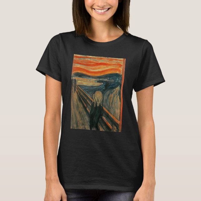 T-shirt Le cri d'Edvard Expressionism Munch Art (Devant)
