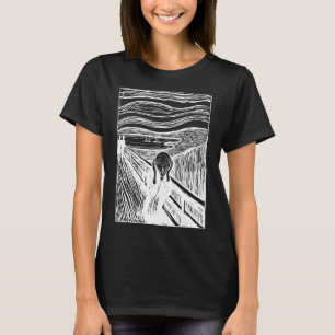 T-shirt Le Cri d'Edvard Munch – Ligne Blanche Art