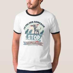 T-shirt Le Cri des Agneaux le Harcèlement scolaire