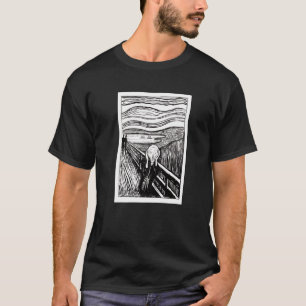 T-shirt Le Cri Expressionnisme Peinture Vintage Munch Ar