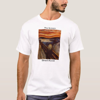 T-shirt Le cri perçant