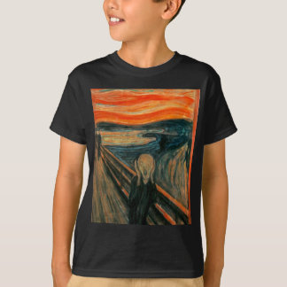 T-shirt Le cri perçant (Edvard Munch)